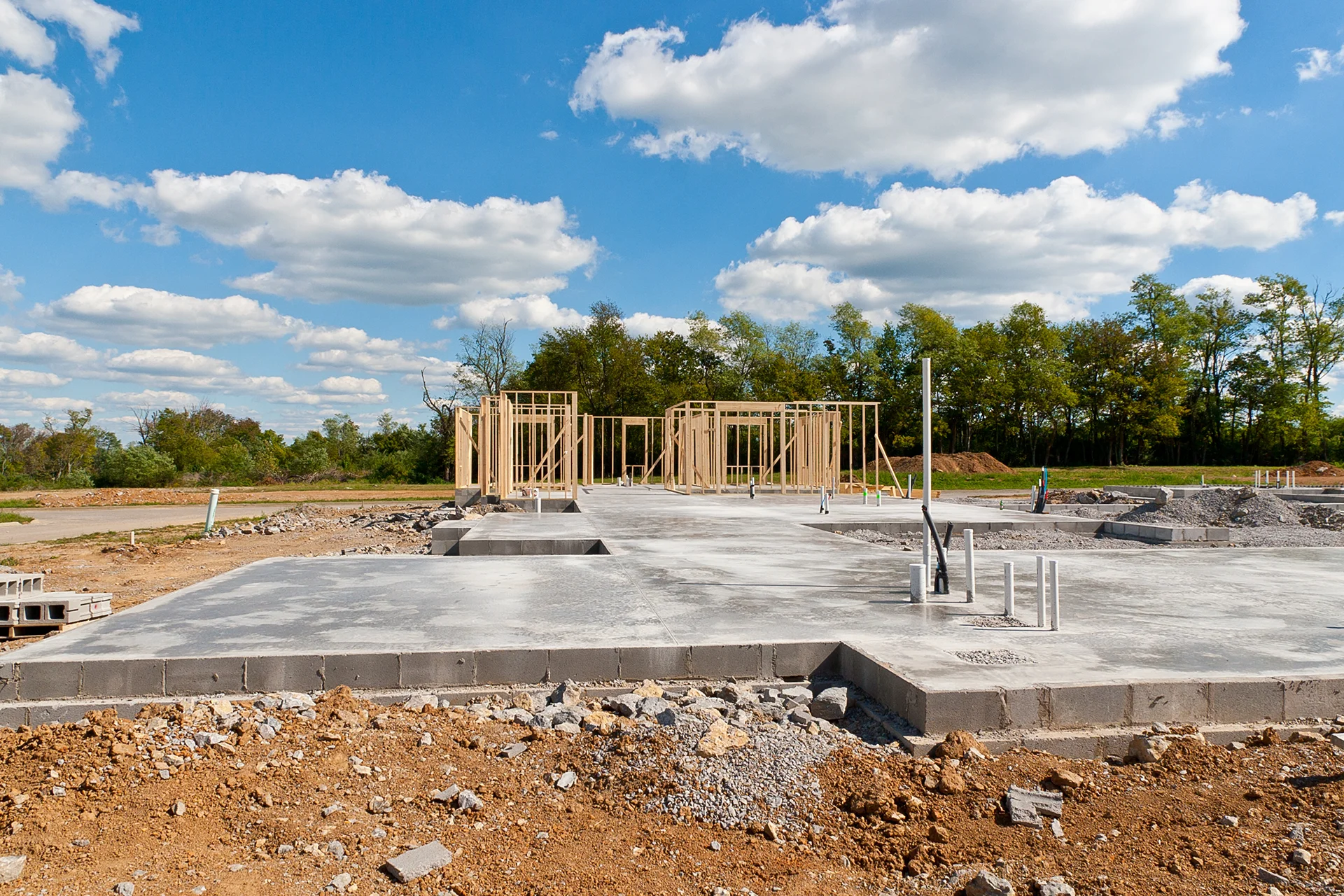Construction and remodeling work in progress